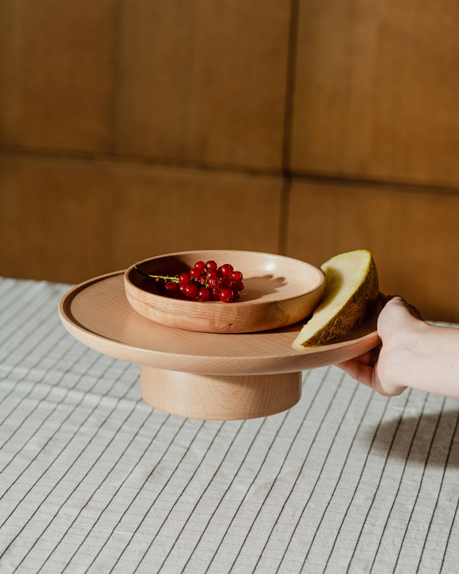 Oul Serving Platter and Bowl