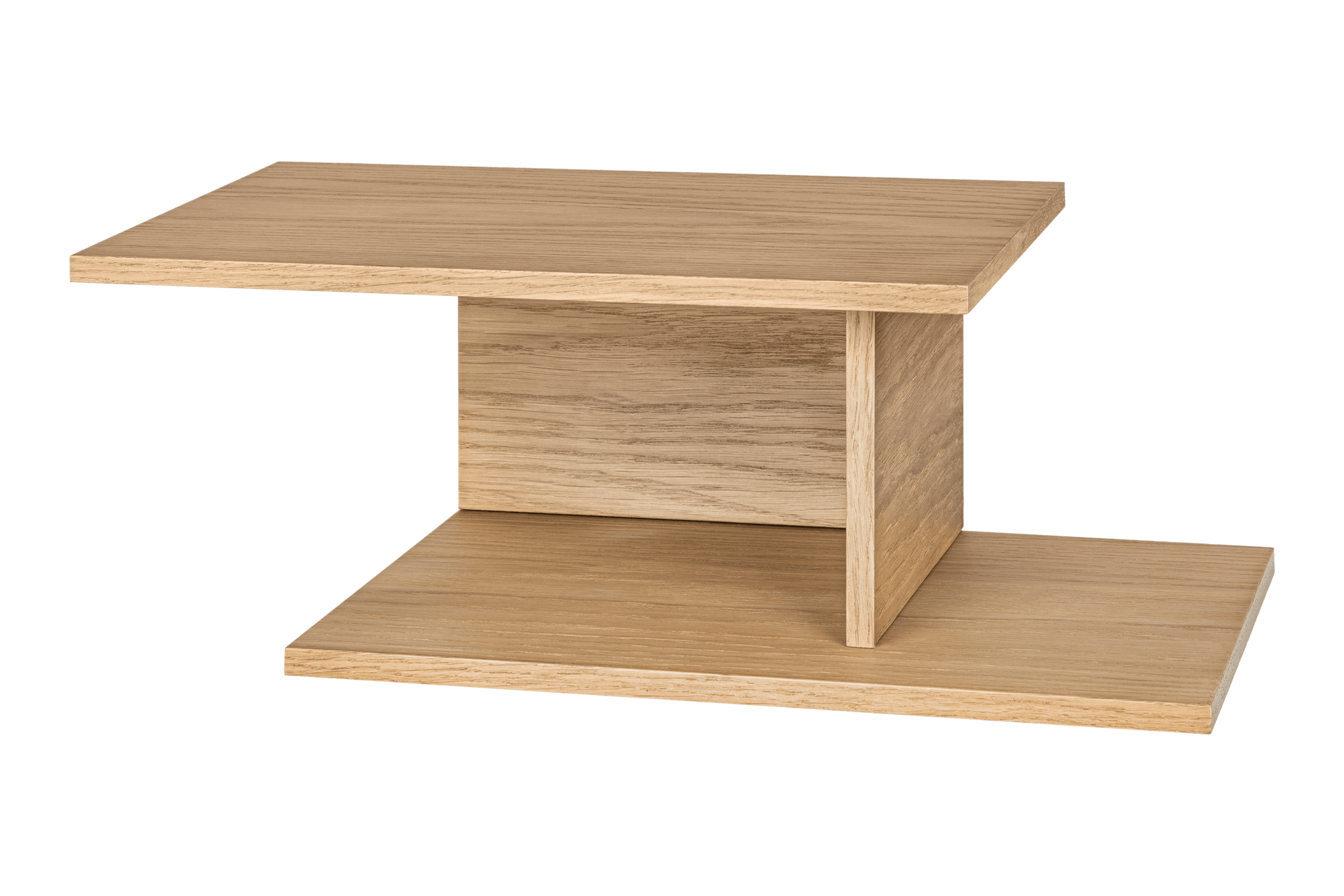Tann Bedside Shelf - right - small oak floating nightstand - noo.ma