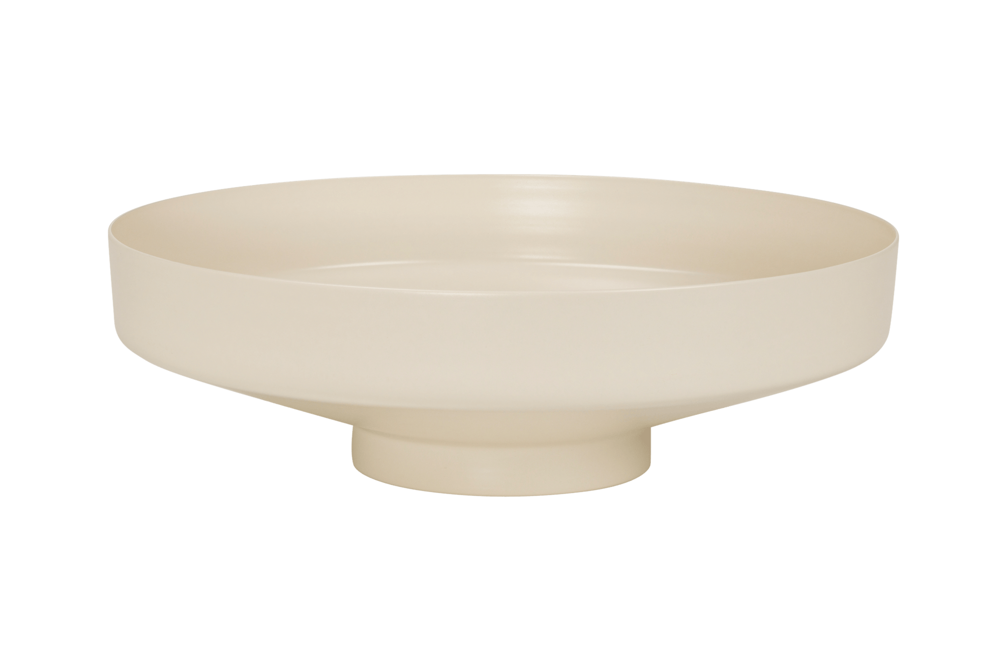 Vilu Bowl - small beige steel bowl for fruits and vegetables - noo.ma