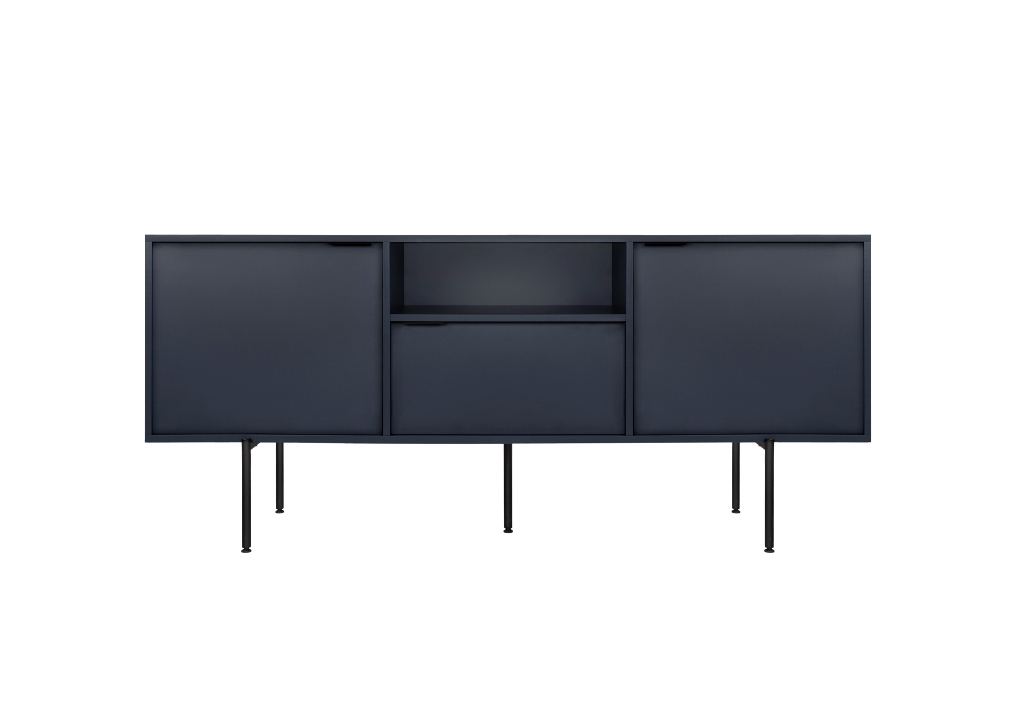 Bau Sideboard blue, modern, living room sideboard with drawers noo.ma