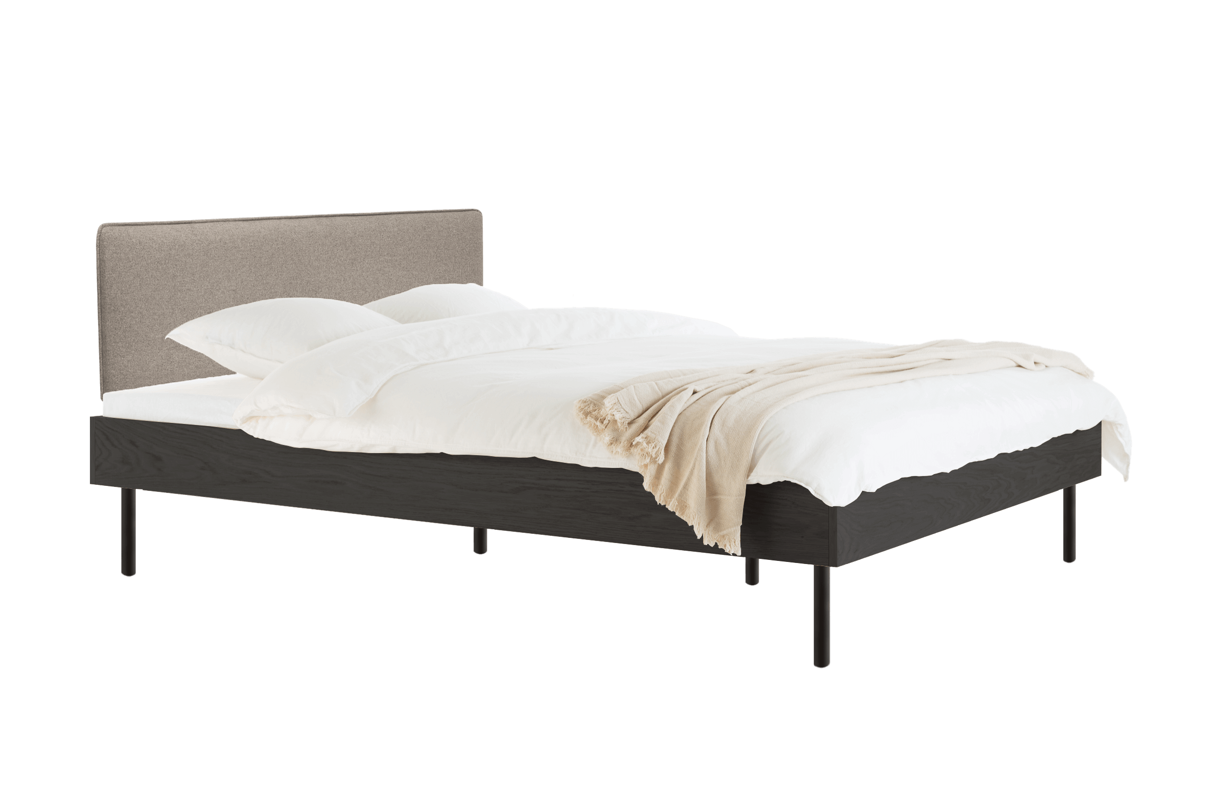 Streiko Bett Schwarz