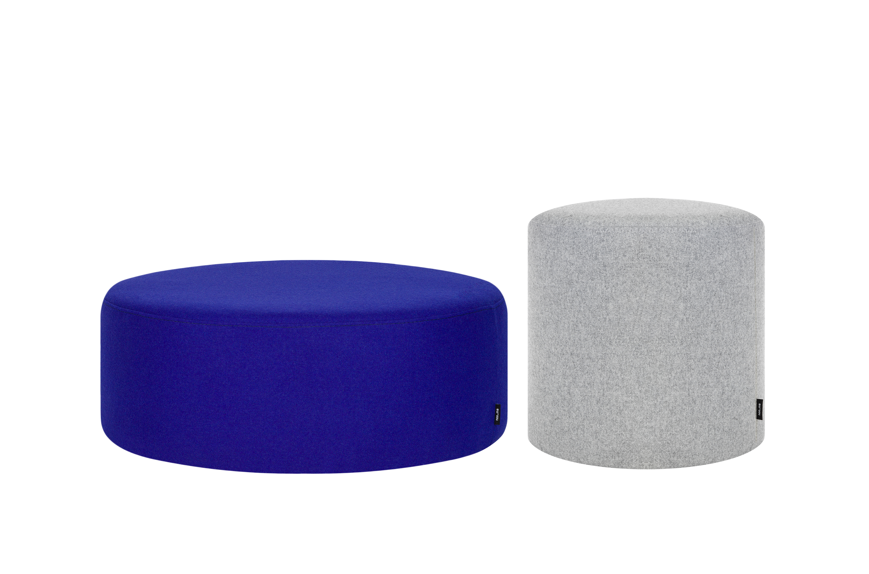 2x puf Folk - wysoki i szeroki