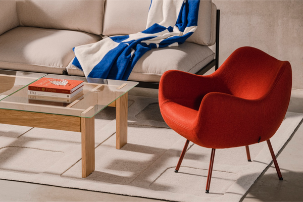 Reinterpretation of the RM58 armchair, a tribute to a Polish design icon