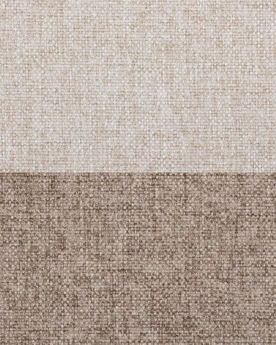 Stoffmuster – Sandbeige & Eiskaffee-Braun