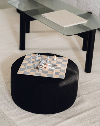 Folk Pouf - niedrig