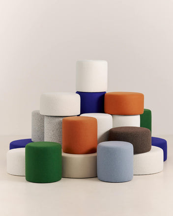 Folk Pouf - breit