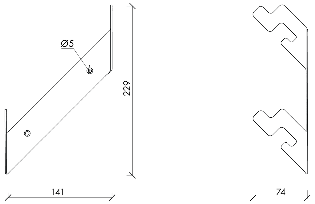 Glips Wandgarderobe
