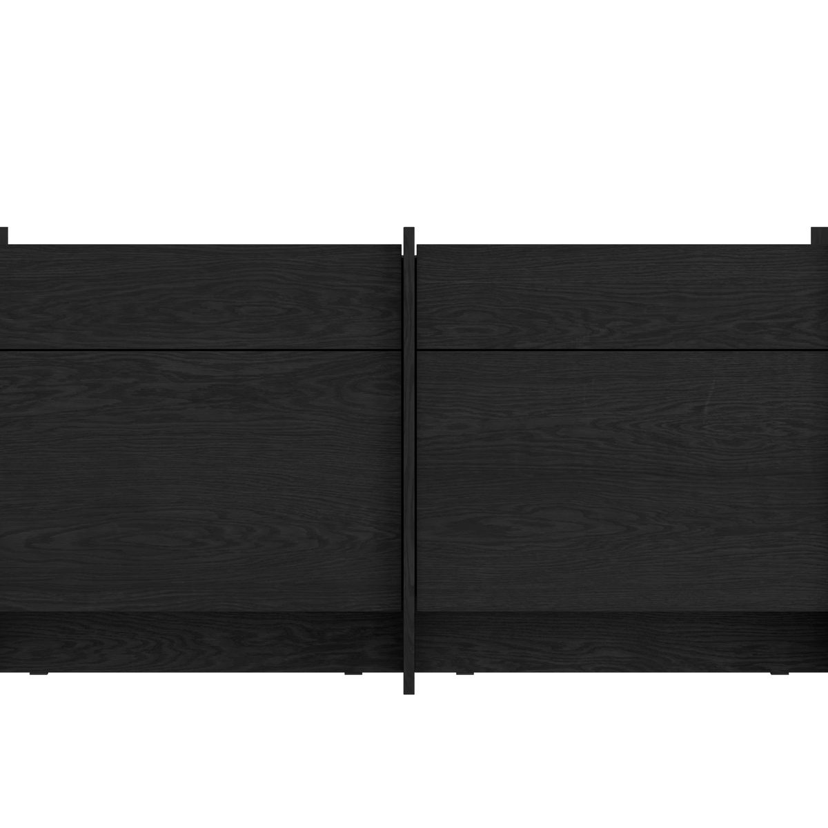 Hido Sideboard - black - modern sideboard with drawers - noo.ma