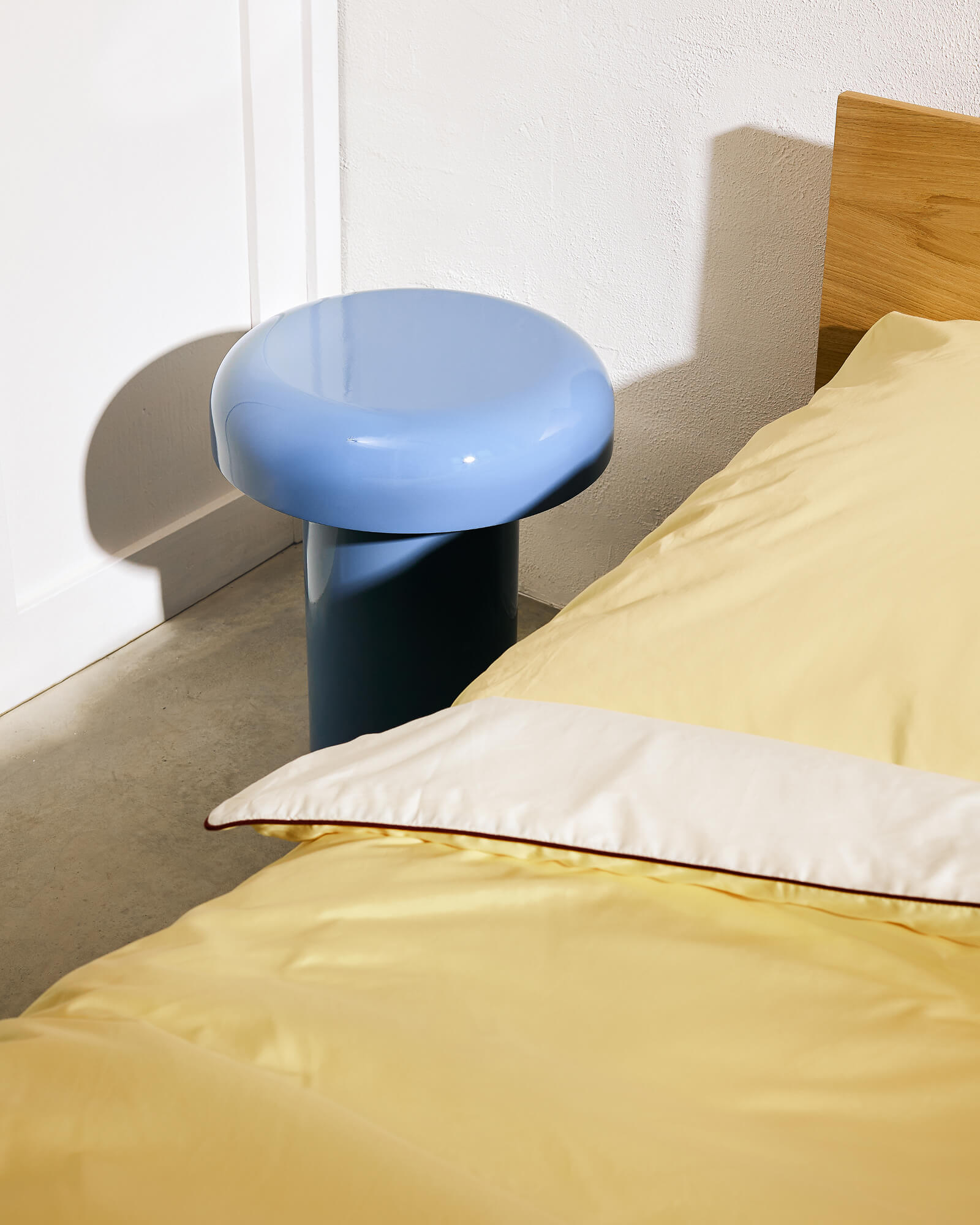 Miko Side Table - green - playful side table for living room - noo.ma