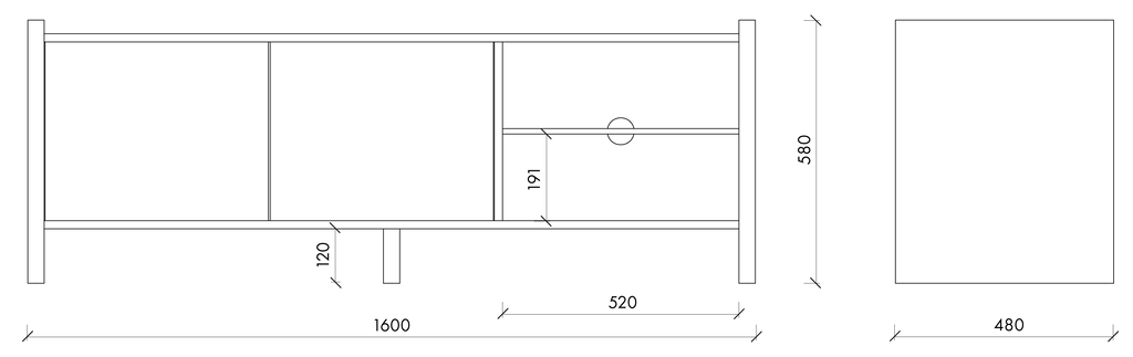 Meuble TV Rali