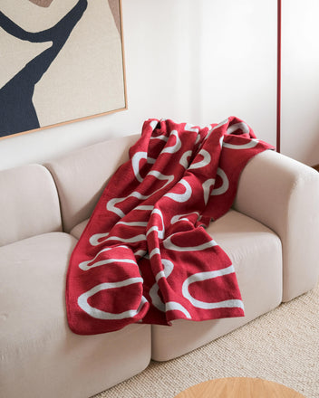 Swirl plaid