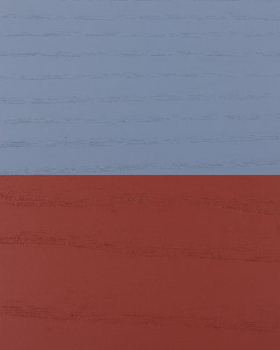 Veneer Sample – Frosty Blue & Auburn Red