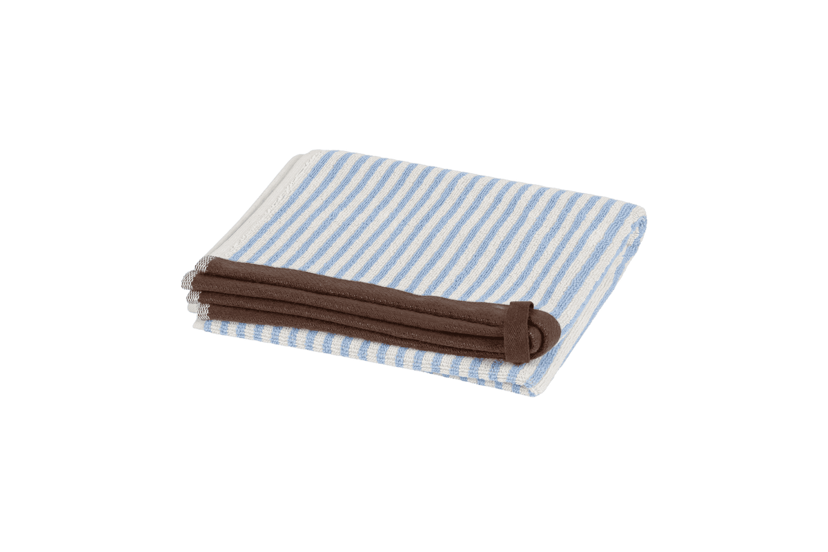 Baby Blue / Narrow stripes