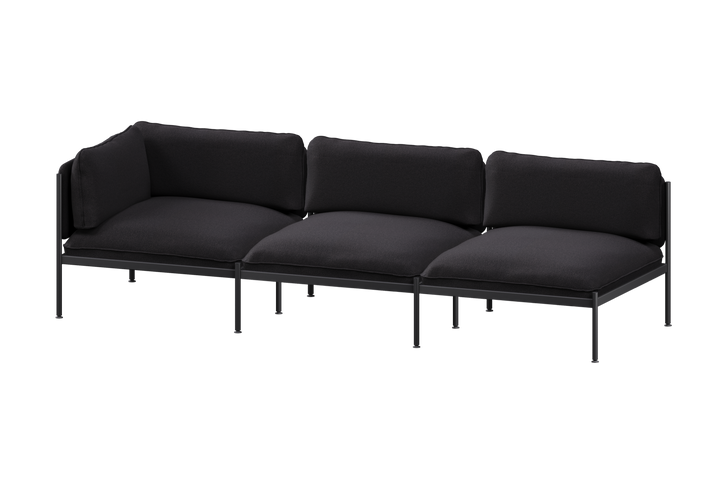 3-Sitzer (3x Rückenlehne, 1x Armlehne)