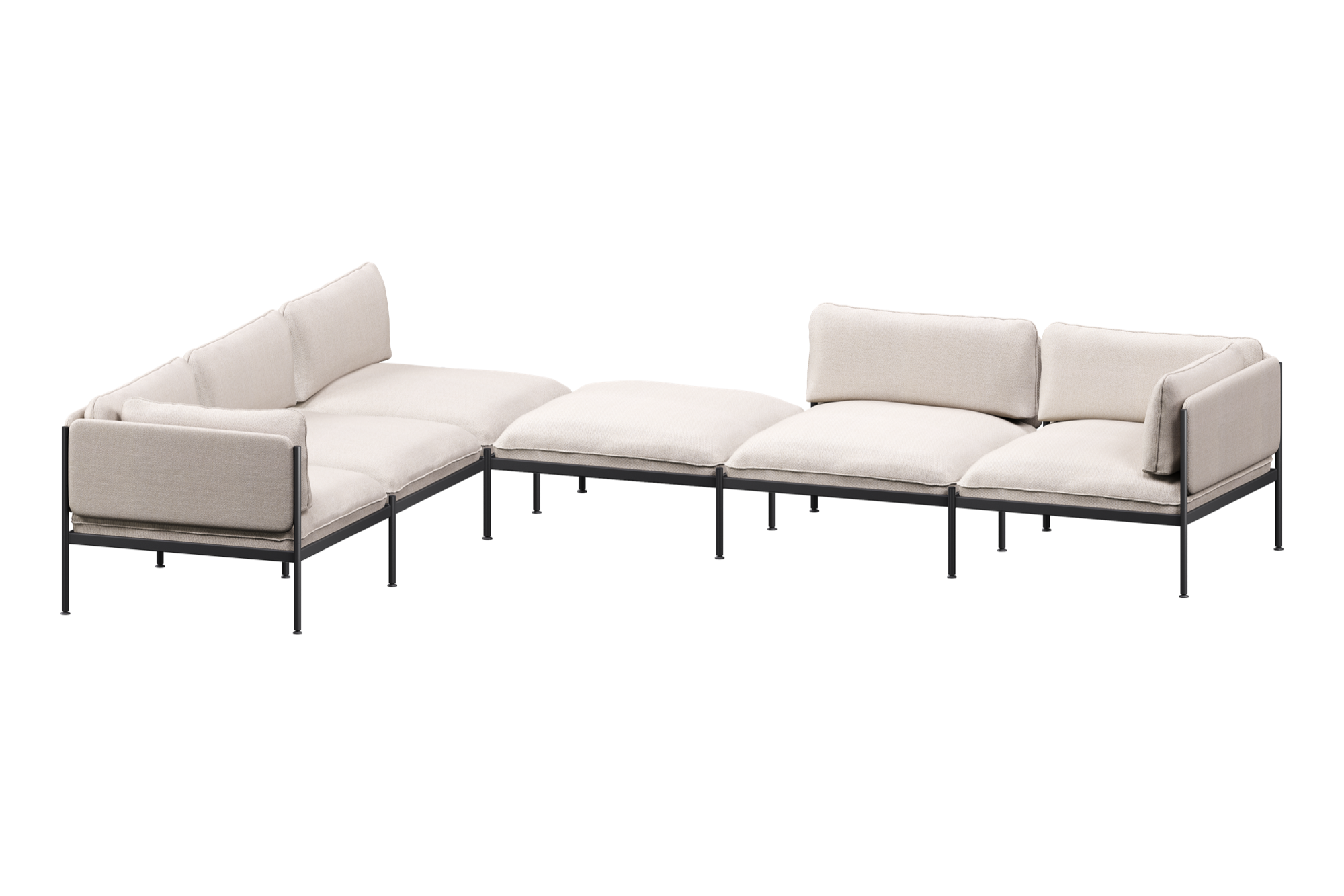 Toom Canapé Modulaire 6 places