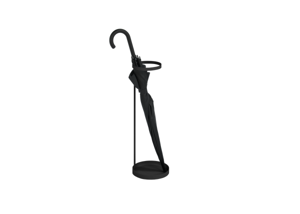 Gugi Umbrella Stand - black, modern umbrella stand - noo.ma