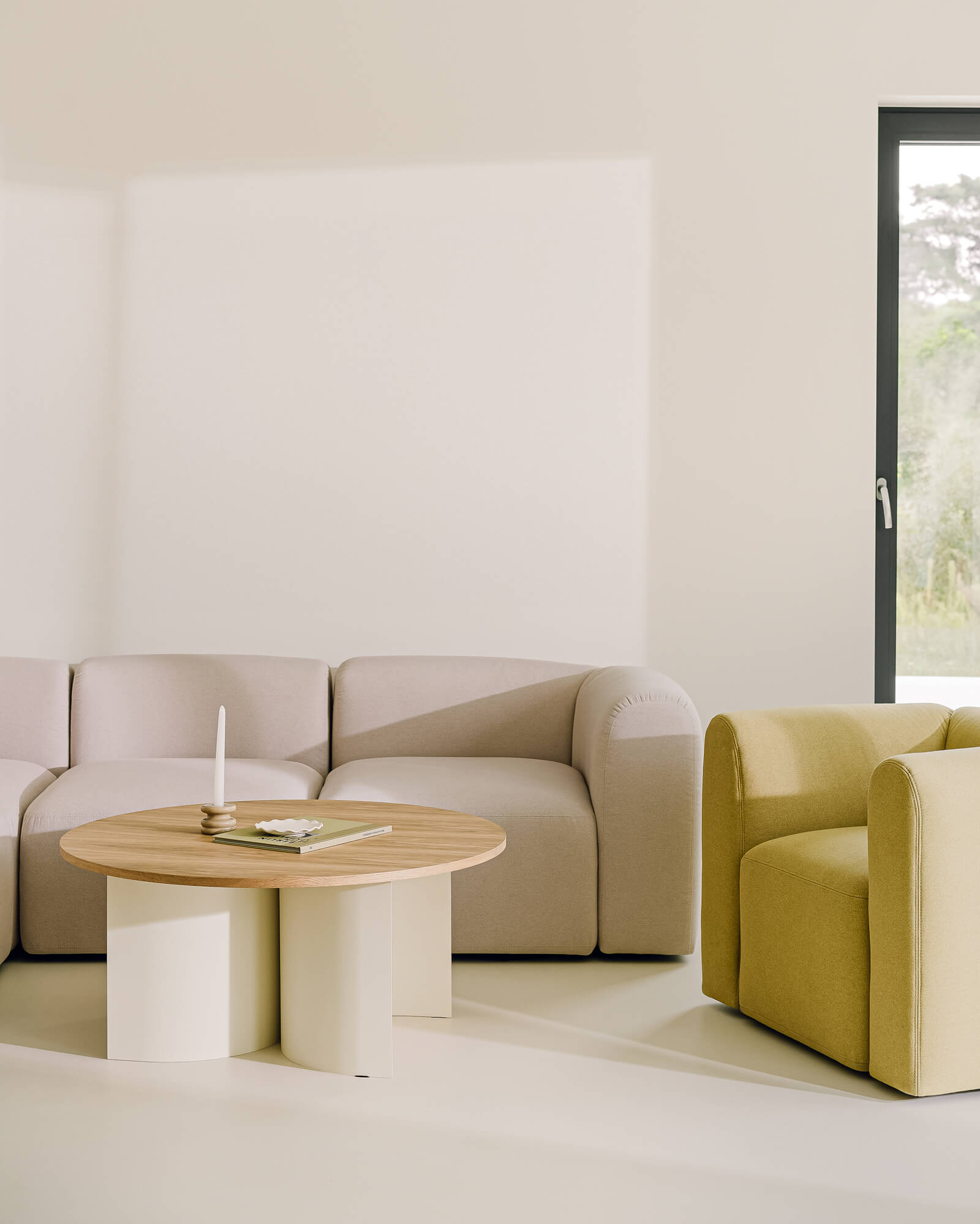 Flom Ecksofa 3-sitzer