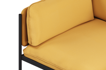 Toom Stuhl - gelb, elegante Sitzmöbel fürs Wohnzimmer