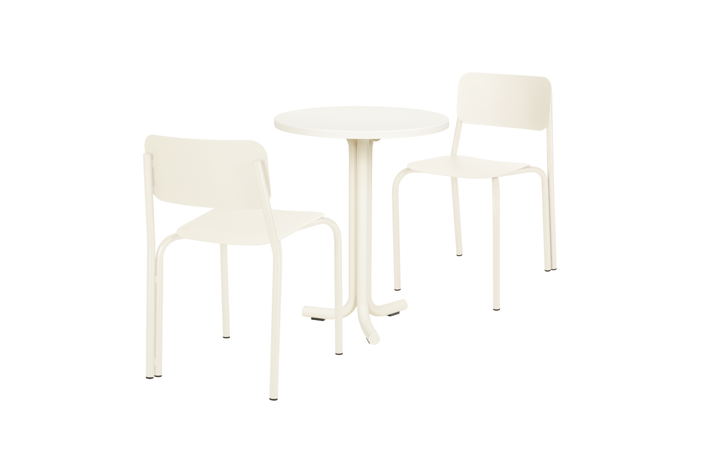 Table café Nokk & 2 chaises Kei