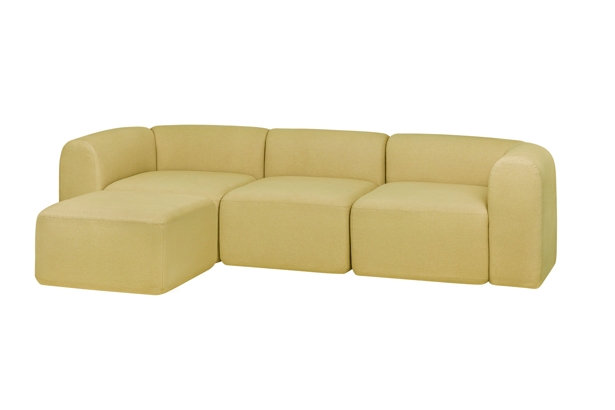 Canapé d'angle Flom - 3 sitzer